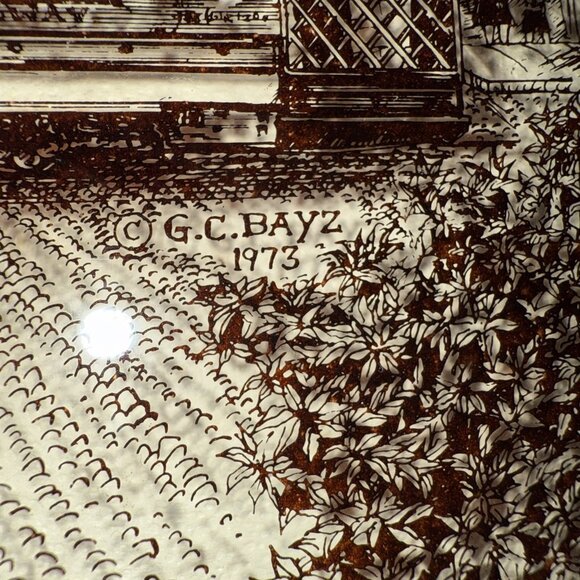 Hyde Street Cable Car San Francisco 3D Vintage Framed Floating Drawing G C Bay - Picture 2 of 16